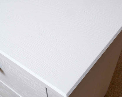 Vaughan Bassett White Finish Fundamentals 2 Drawer Nightstand