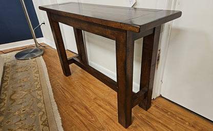 Pottery Barn Trestle Sofa Table
