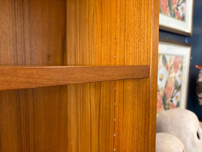 Teak 4-Shelf Bookcase