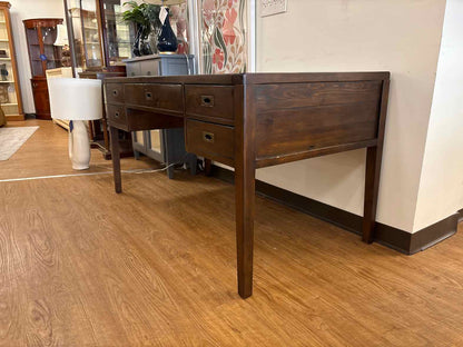 Crate & Barrel 'Morris' 5-Drawer Desk