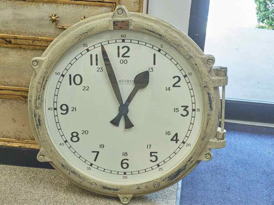 Industrial Round Clock