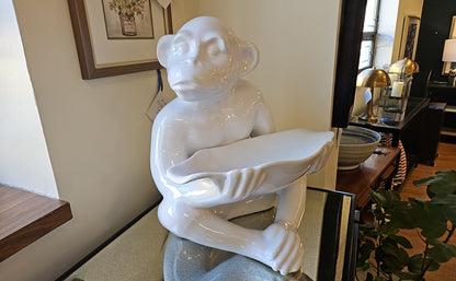 Chimp Tray Statue