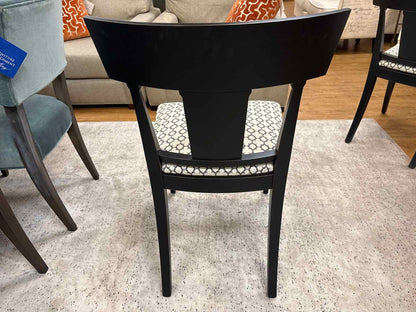 Arhaus Set of 4 'Klismos' Dining Chairs