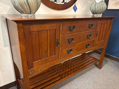 Stickley Cherry Wood Mission Sideboard
