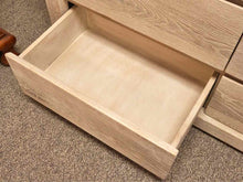 Restoration Hardware Contemporary Oak Nine Drawer Dresser