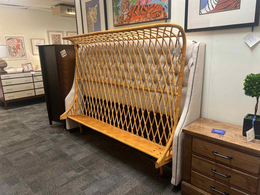 Anthropologie 'Pari' Rattan King Bed