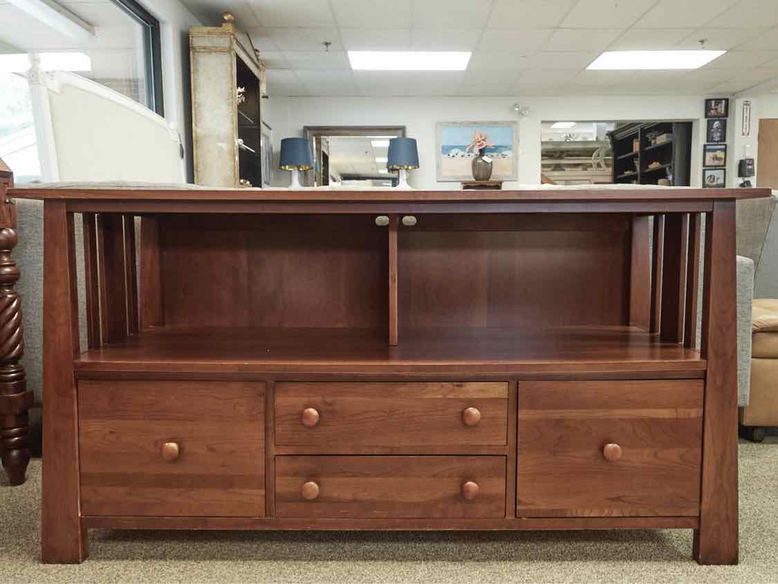 Ethan Allen Cherry Lateral File Cabinet