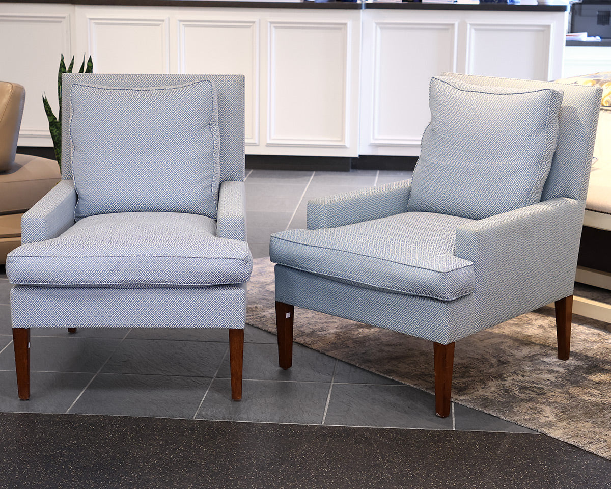 Pair of Custom Kerry Joyce Accent Chairs