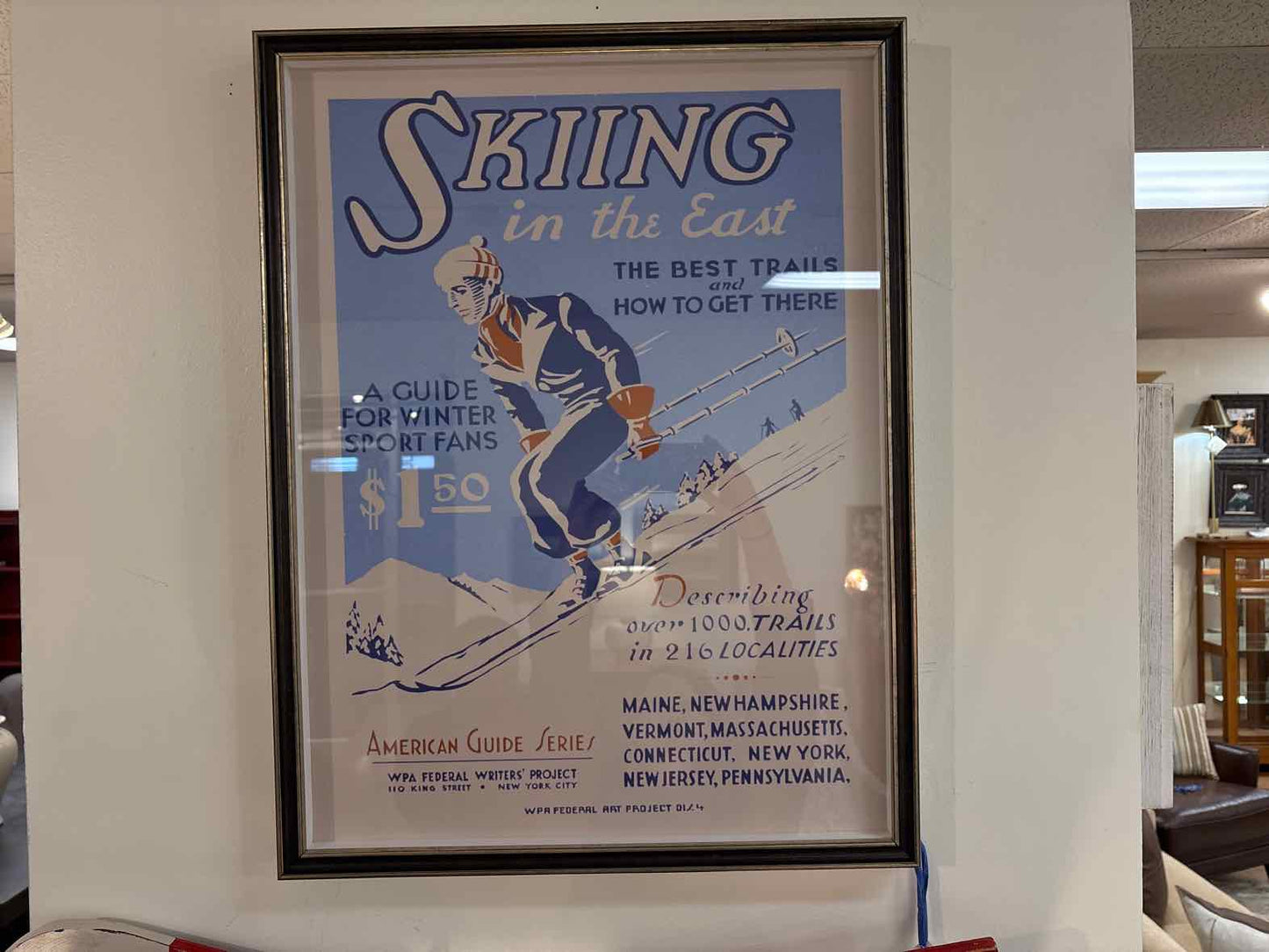 Vintage Skiing Magazine Cover