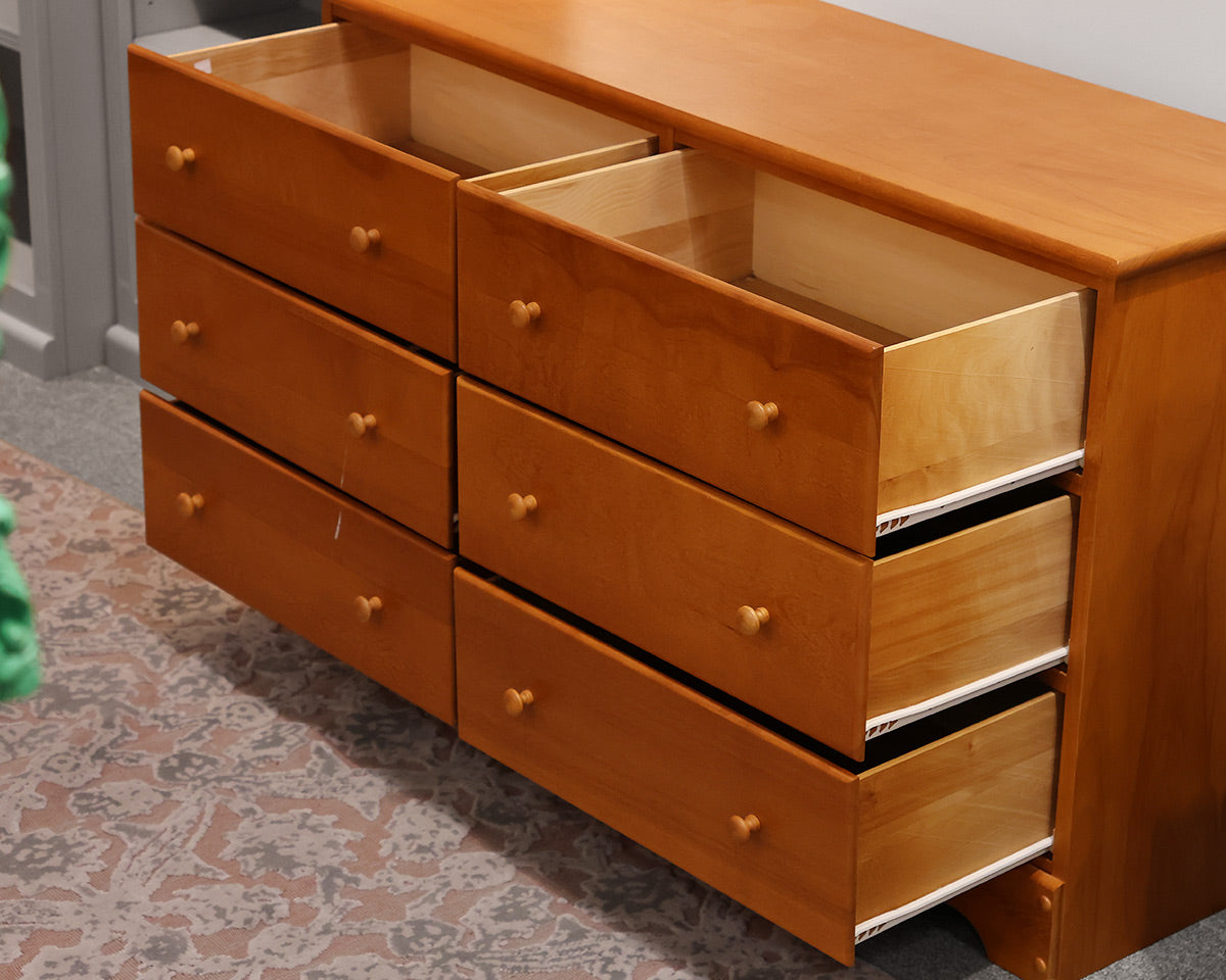 6-Drawer Cherry Dresser