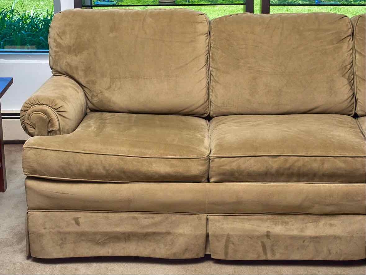 Flexsteel 'Sleephaven' Celery Green Performance Upholstered Queen Sleeper