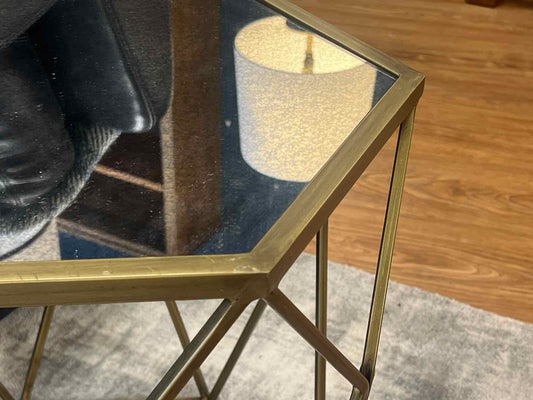 Hexagonal Side Table