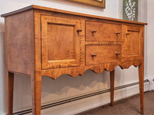 DR Dimes Tiger Maple 2 Drawer 2 Door  Sideboard