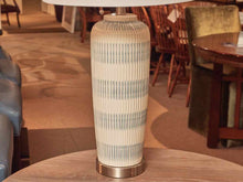 Blue Ivory Ceramic Table Lamp