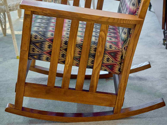 Sam Moore Mission Style Oak  Rocker