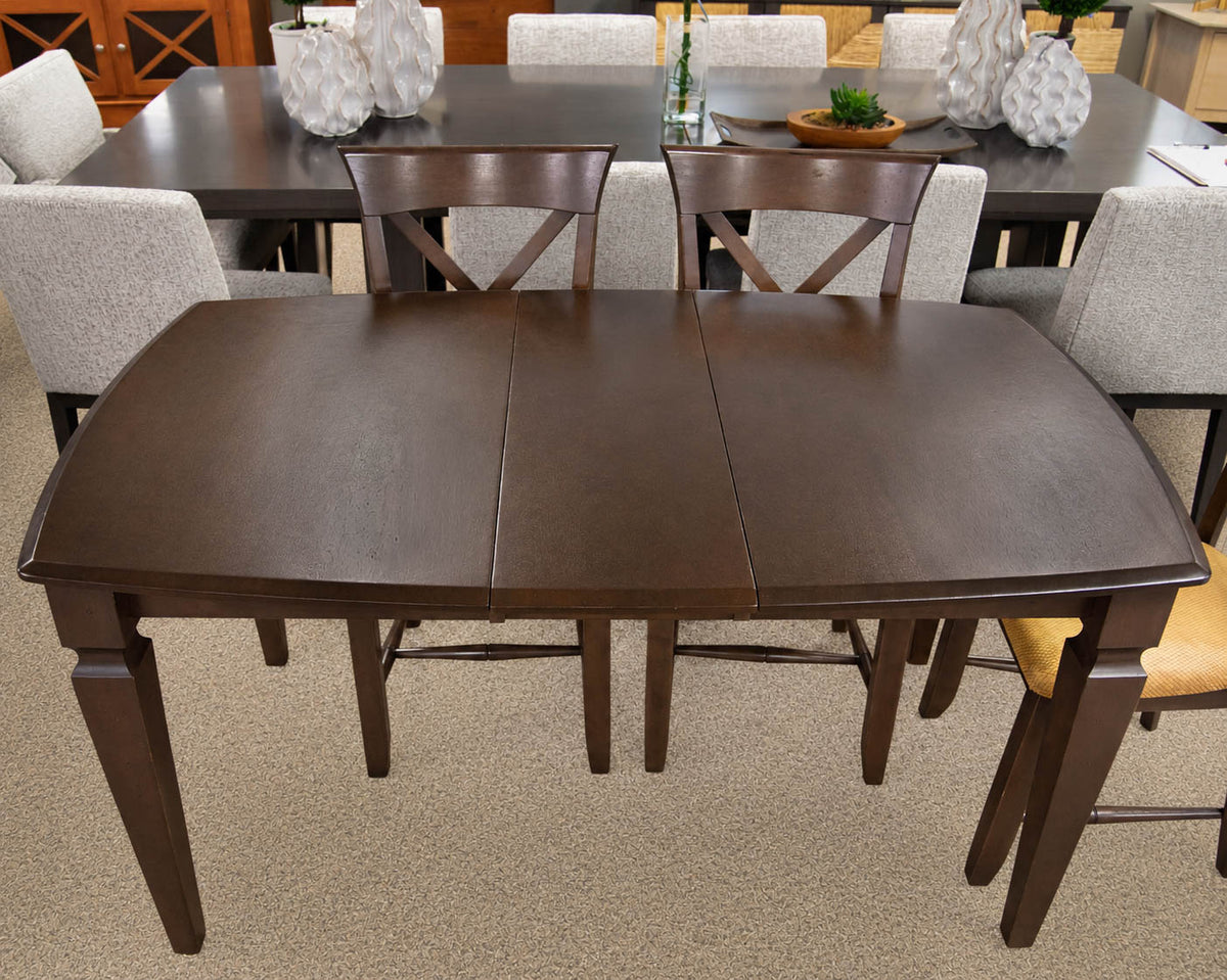 Canadel Expanding Dining Table & Set of 6 Chairs