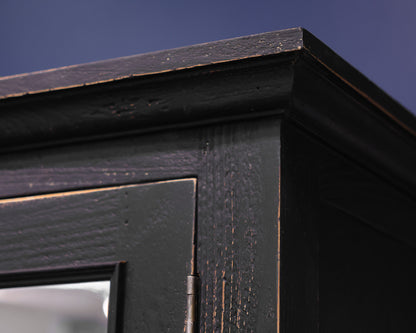 Restoration Hardware Mirrored Armoire