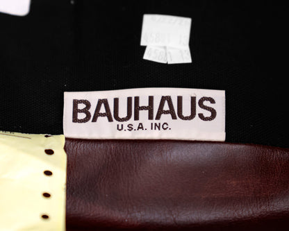 Bauhaus Leather Chair and Ottoman