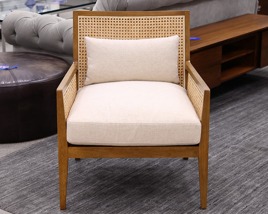 Pottery Barn Lisbon Cane Armchair