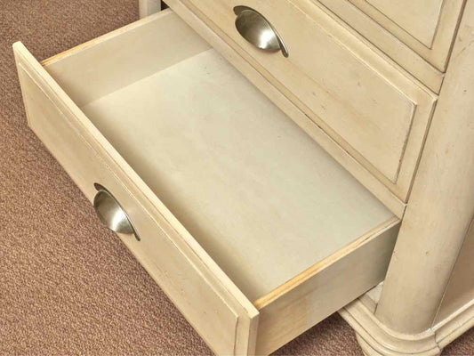 Liberty Furniture 'Ocean Isle' Bisque Rubbed Finish  3 Drawer  Nightstand