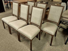 Set of 6 Restoration Hardware Vintage French Squareback Dining Chairs