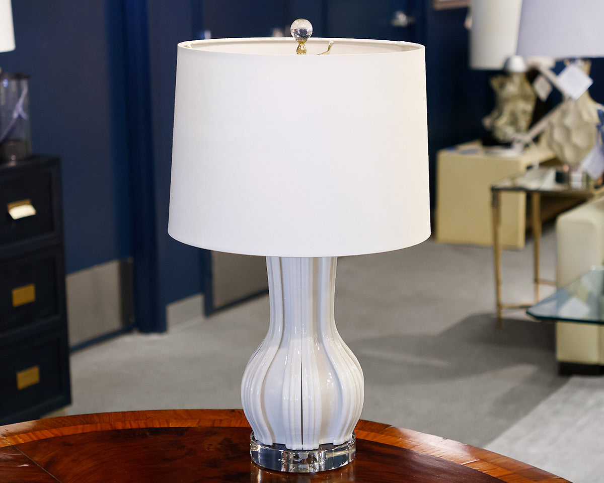 Consign Wave Sea Wave Table Lamp – Furniture Consignment Gallery