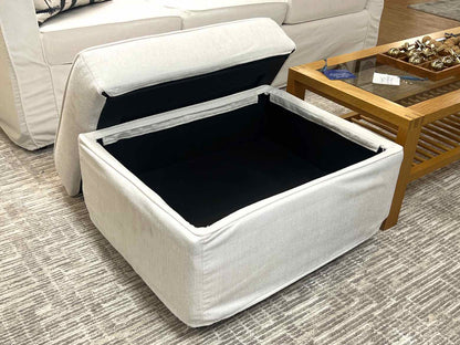 Pottery Barn 'Cameron' Storage Ottoman