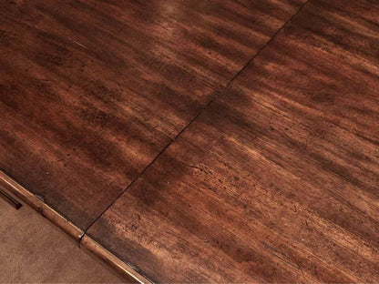 Elm Wood Trestle Dining Table