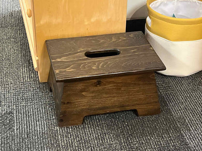 Small Wooden Footstool