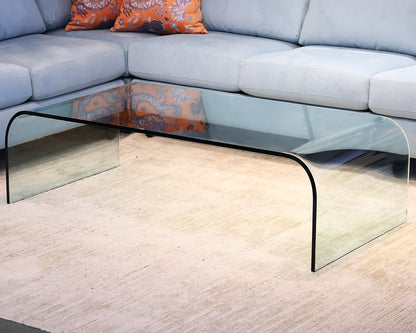Fontana Arte Glass Waterfall Cocktail Table