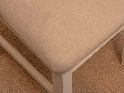 Stanley 'Young America' White  Desk with 4 Drawers & Side Chair