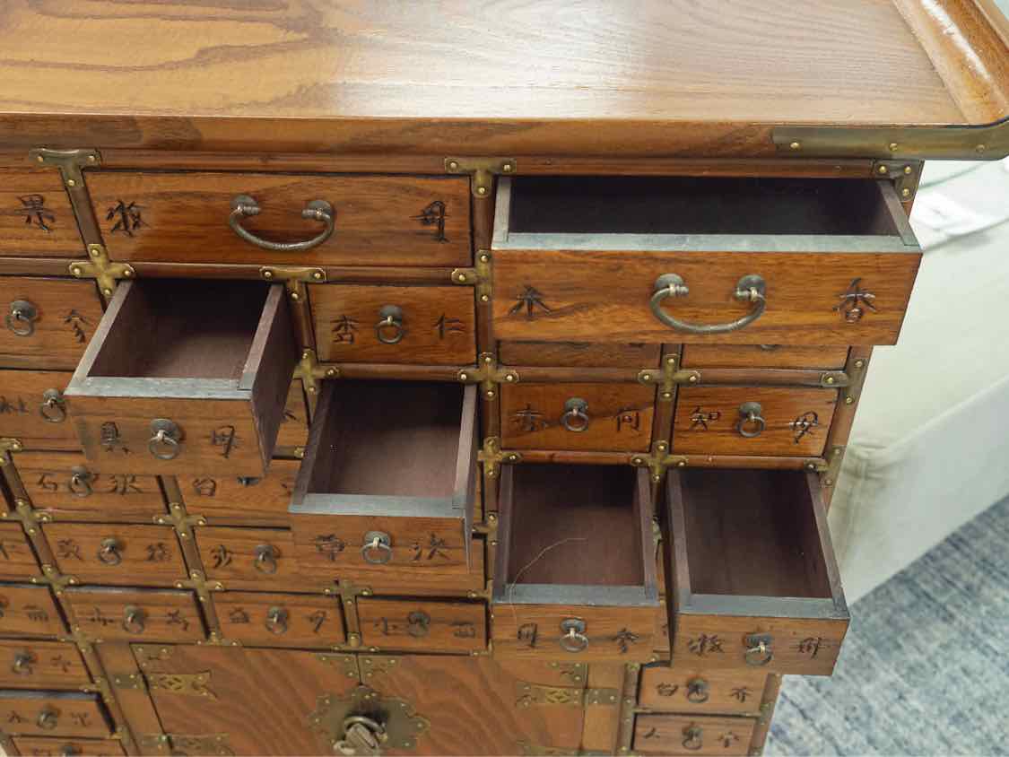 Cherry Asian Apothecary Chest