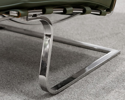 Set of Two Knoll Mies Vander Barcelona Chairs