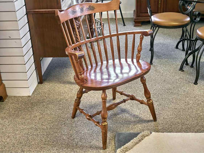 Hitchcock Maple Oval Table & 6 Chair Set