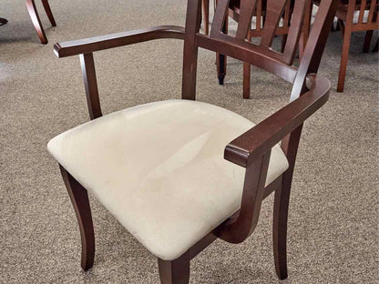 Boston Interiors Dark Cherry Table & Set of 8 Chairs