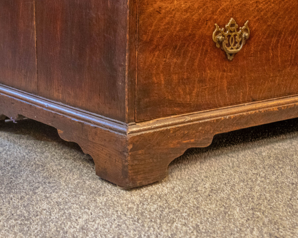 English Oak 2 Over 3 Chest