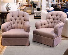 Pair of Blush Colored Accent Chairs