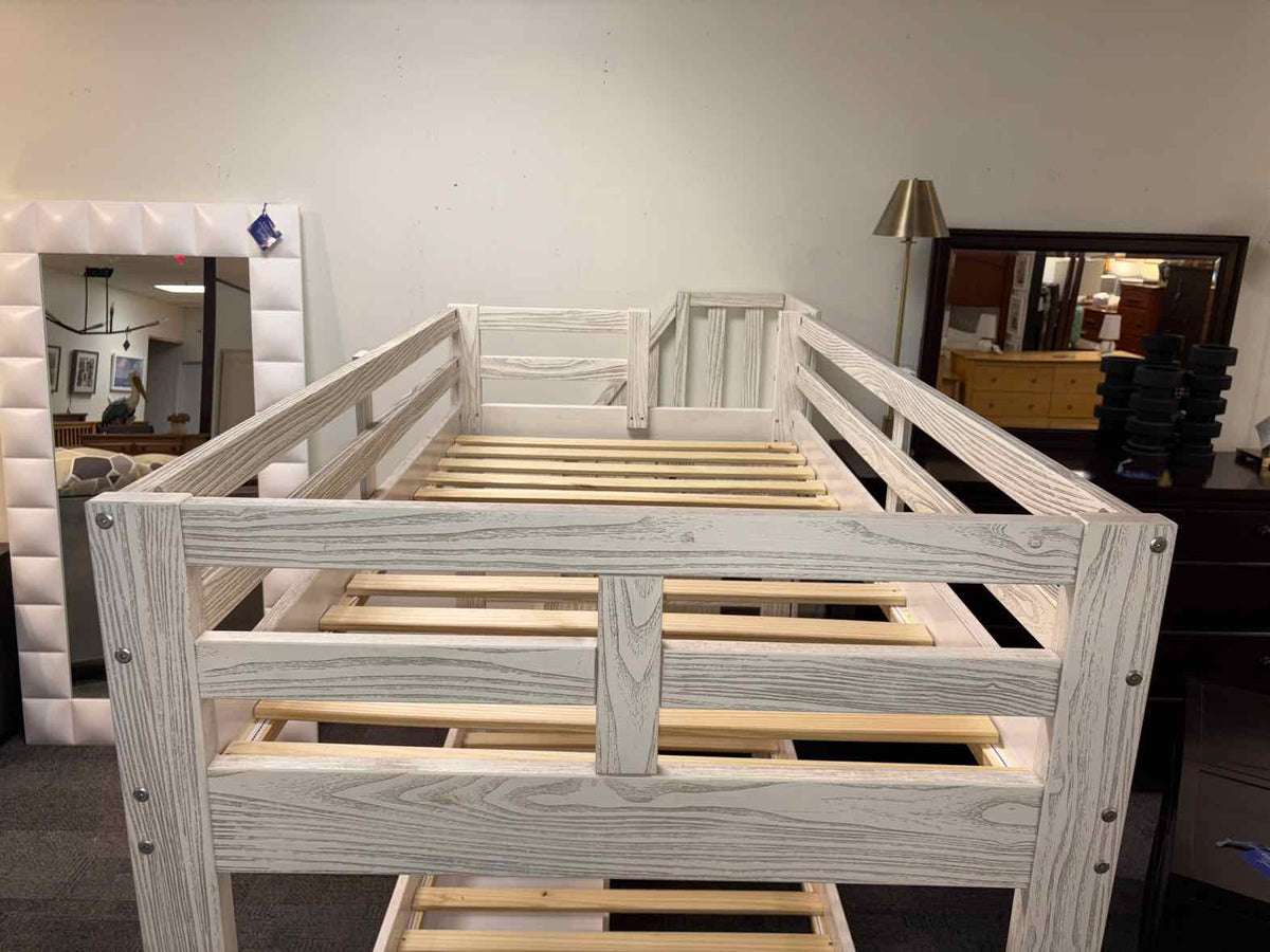Twin Over Twin Bunkbed w/Storage Stairs