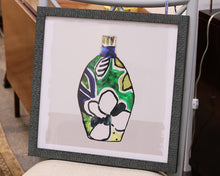 "Picasso Vase III" Print in Grey Wash & Black Frame