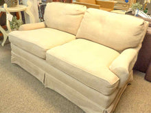Custom Two Cushion English Roll Arm Loveseat