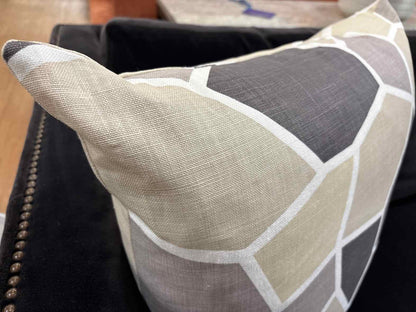 Abstract Geometric Block Accent Pillows
