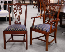 Set of 12 Chippendale Dining Chairs