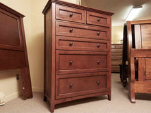 Whittier Woods 'McKenzie'Glazed Antique Cherry Finish 6 Drawer  Chest