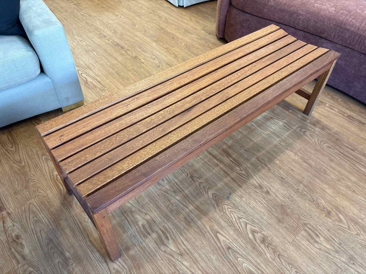 Seasons Four Curved Wooden Bench