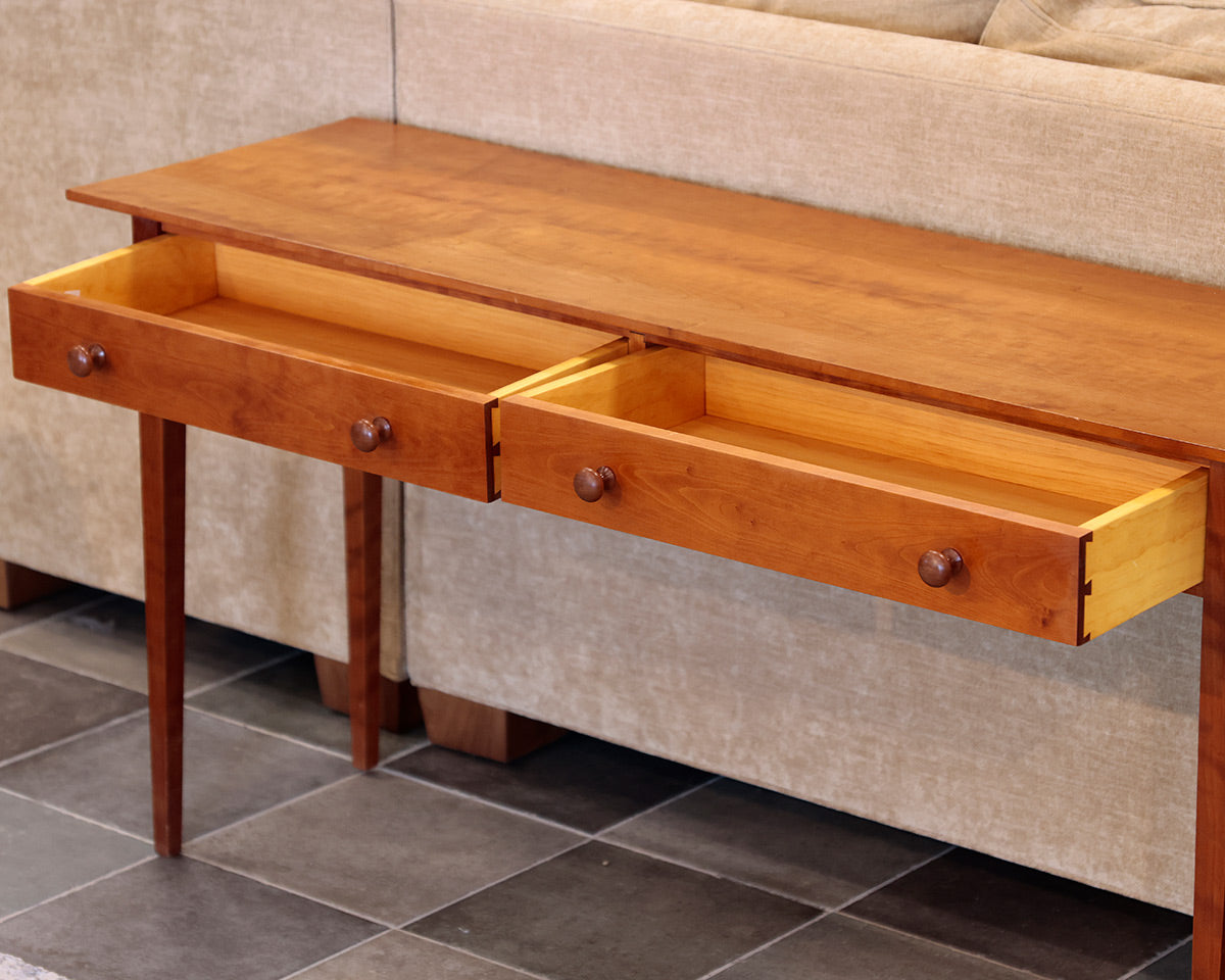 Shaker Style Cherry Console