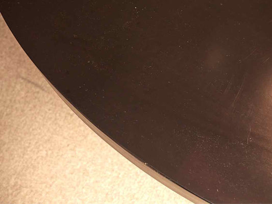 Arhaus 'Leighton' Ebony Espresso Finish Round  Dining Table