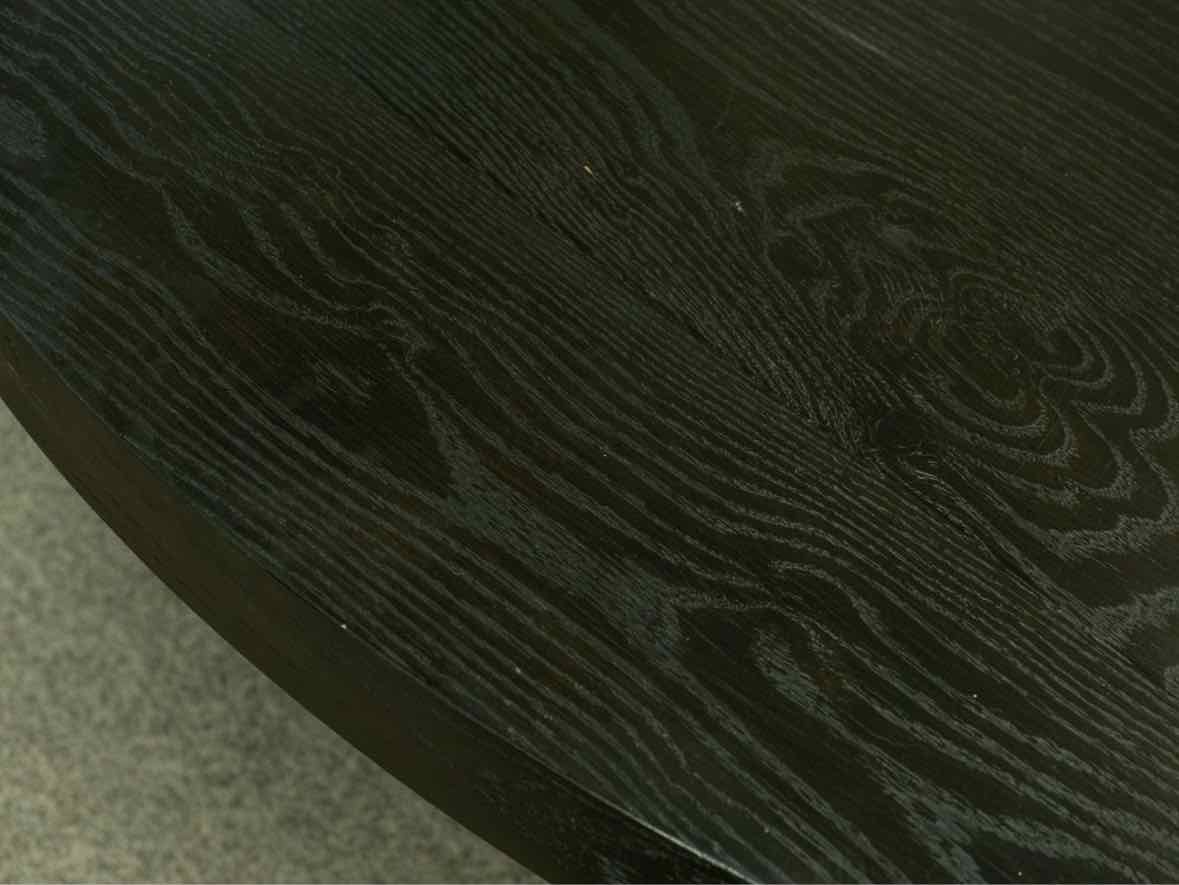 Restoration Hardware Black Oak 'T Brace' Dining Table