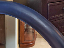 Round Mirror in Indigo Blue Finish