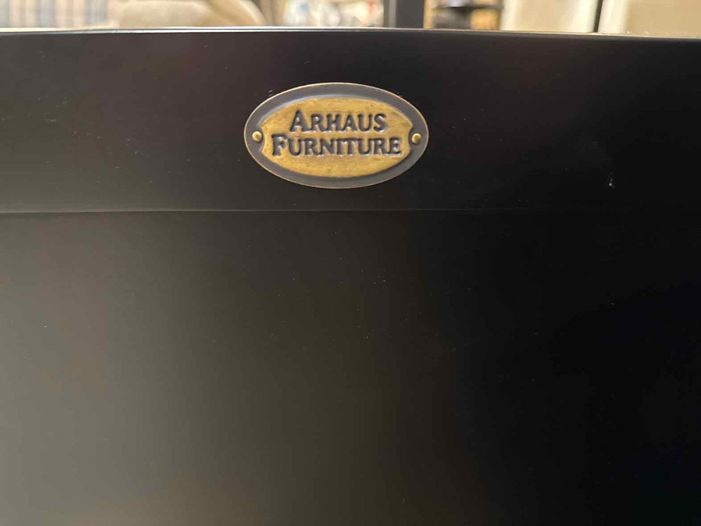 Arhaus Black Media Console