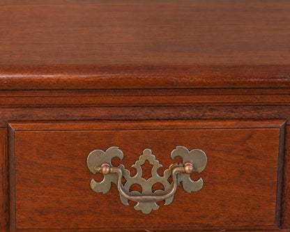 Mahogany Chest-On-Chest with Brass Pulls